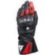 Guantes de Piel Druid 4 Ngo/Rjo lava/Bco