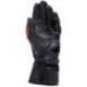 Guantes de Piel Druid 4 Ngo/Rjo lava/Bco