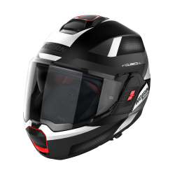 Casco N120-1 Subway n-com 21 Ngo/Bco/Rjo