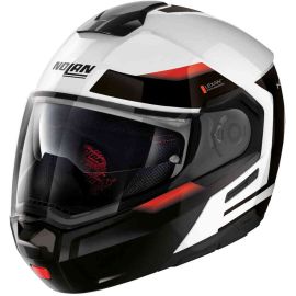 Casco N90³ Reflector N-com 37 Bco/Ngo/Rjo