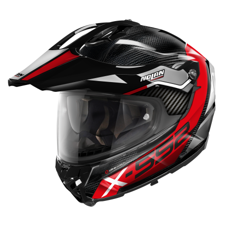 Casco X-552 Ultra Dinamo n-com 22 Rjo/Bco/Ngo Bri Nolan