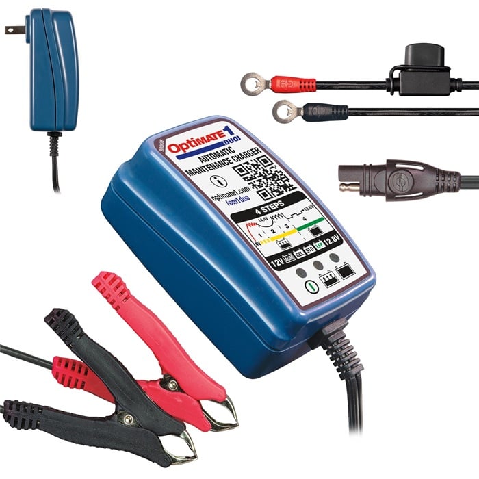 Cargador y Mantenedor OptiMATE DUO TM409