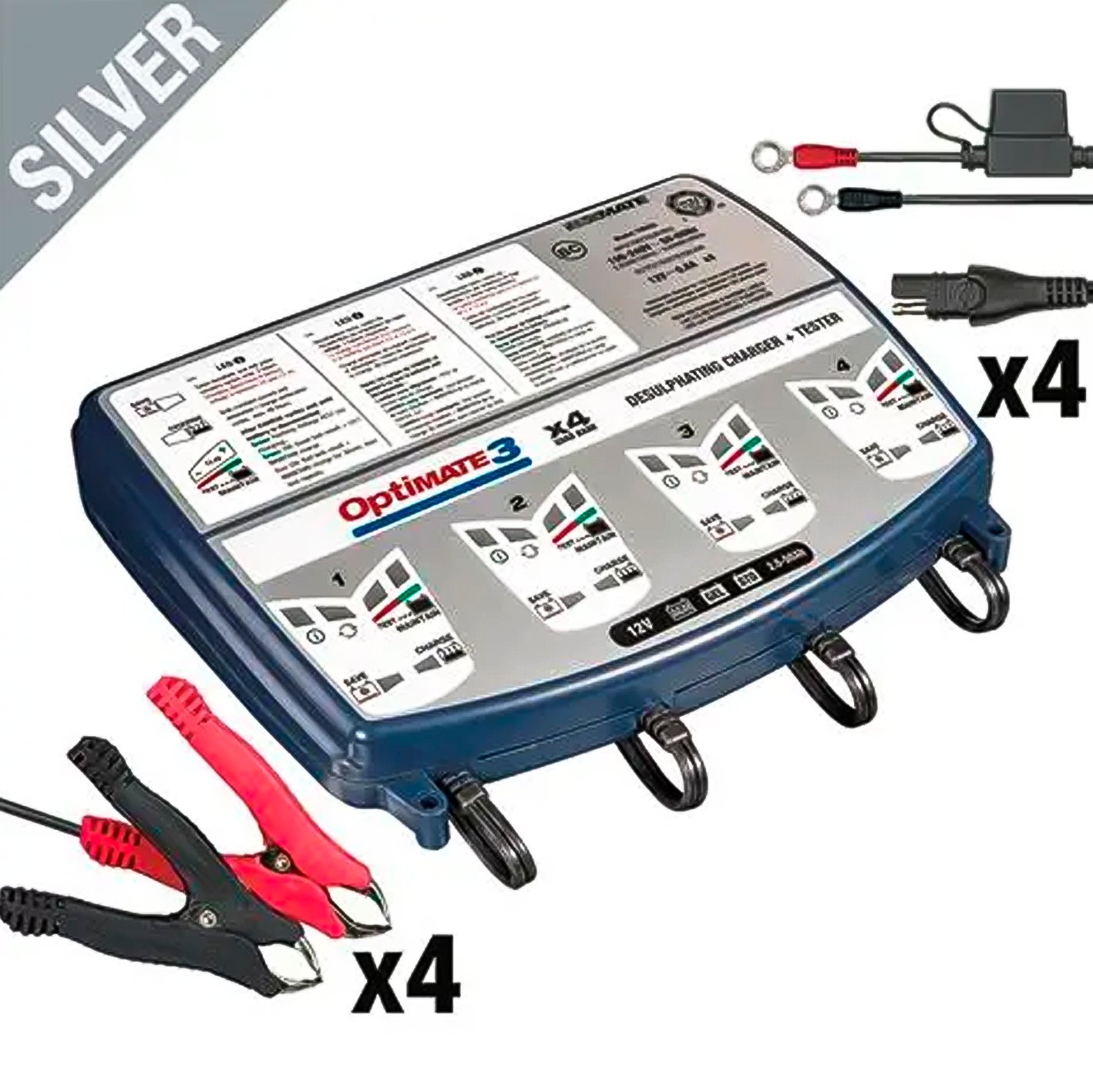 Cargador y Mantenedor OptiMATE 4 BANK TM455